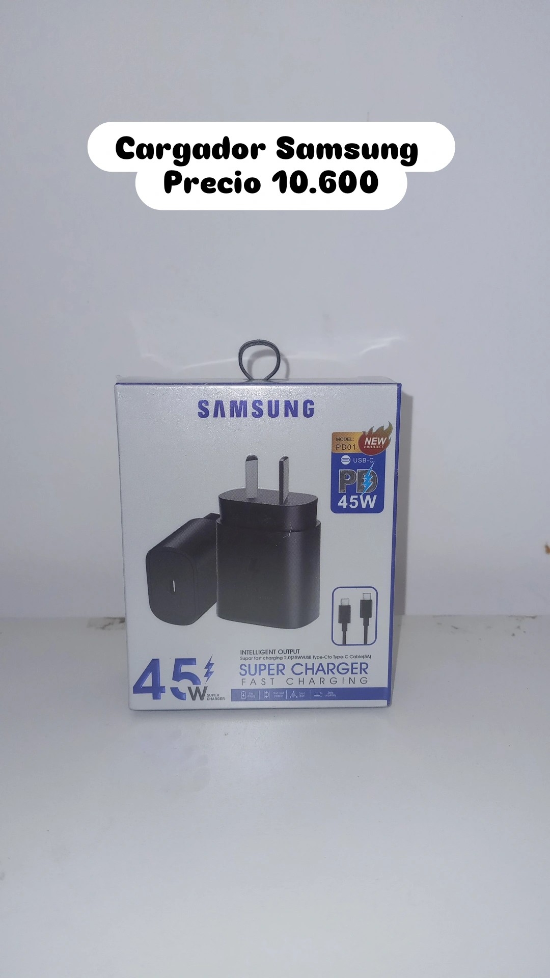 Cargador Motorola Tipo C y Samsung Tipo C - Imagen 3