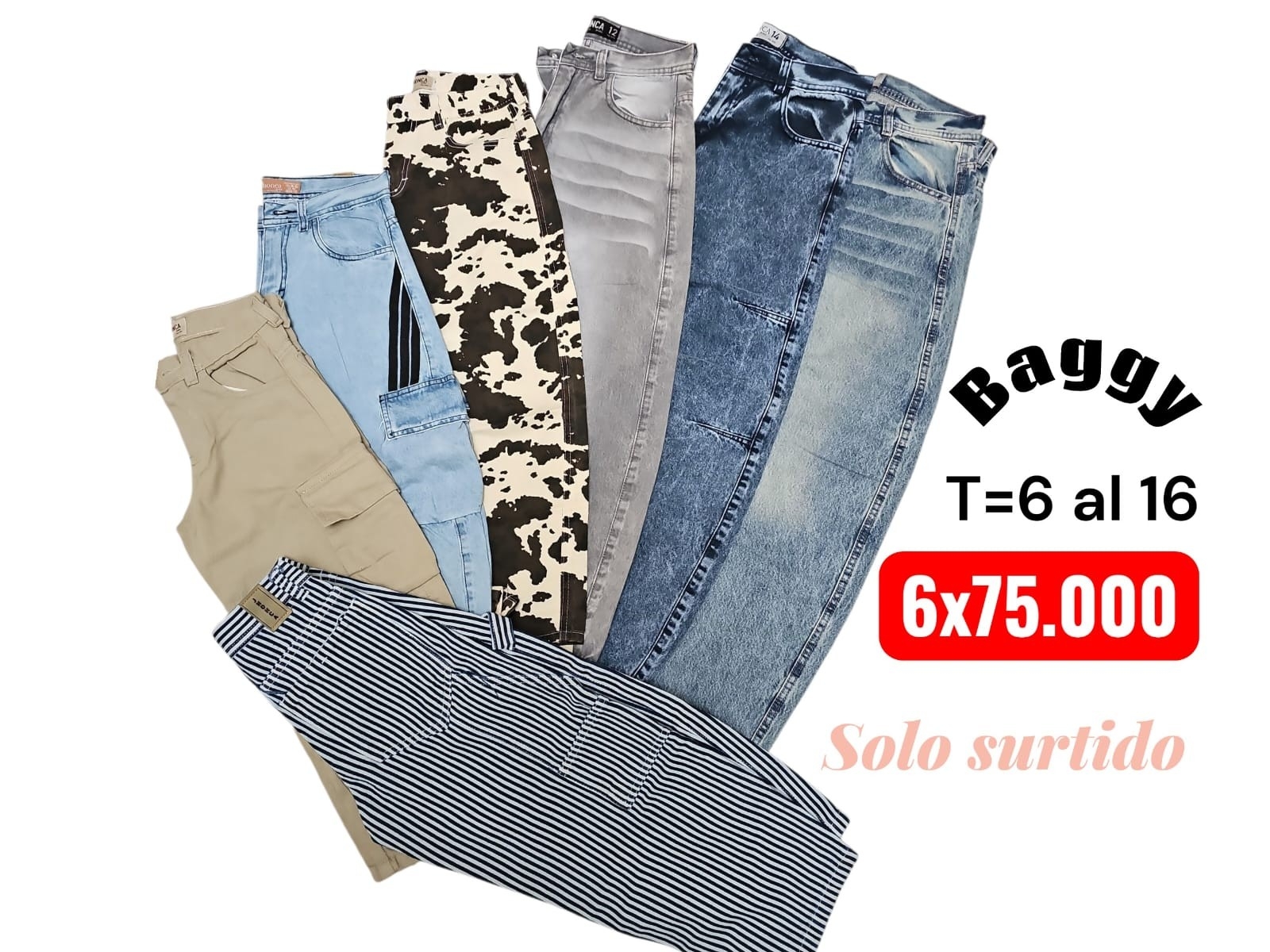 Baggy Surtido de Modelos Niños - Imagen 1