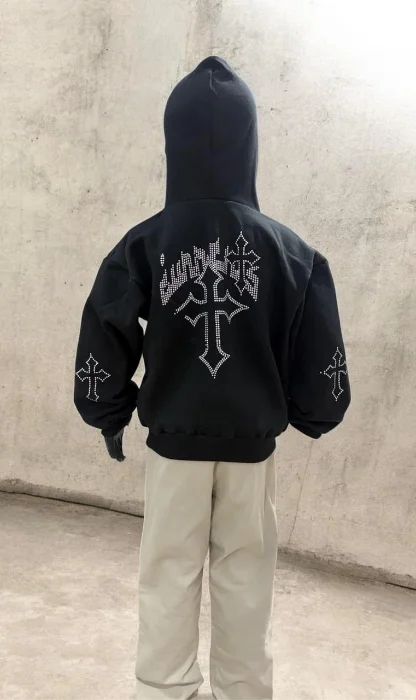Campera Balaclava Frisa Premium Unisex