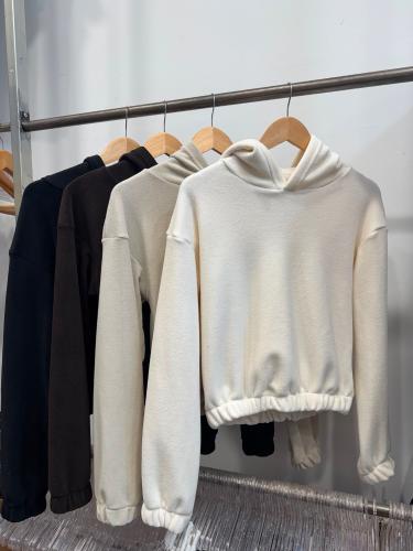 Campera Polar con Capucha