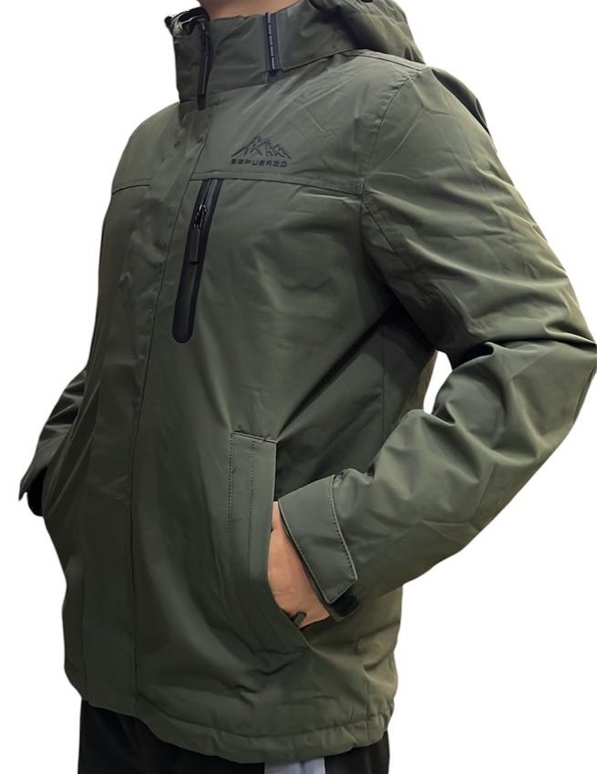 Campera Impermeable y Demontable Importada - Imagen 3