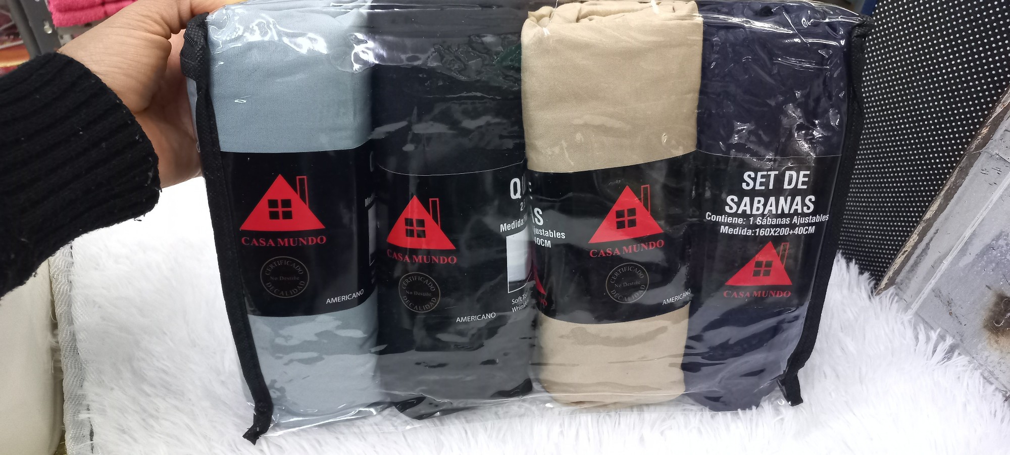 Sabanas Ajustables Queen Packx4 - Imagen 2