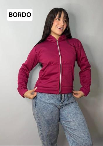 Camperas de Jersey con Piel