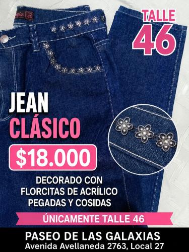 Jeans Clásico Solo T.46