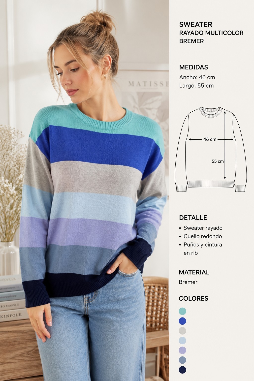 Sweater Multicolor - Imagen 1