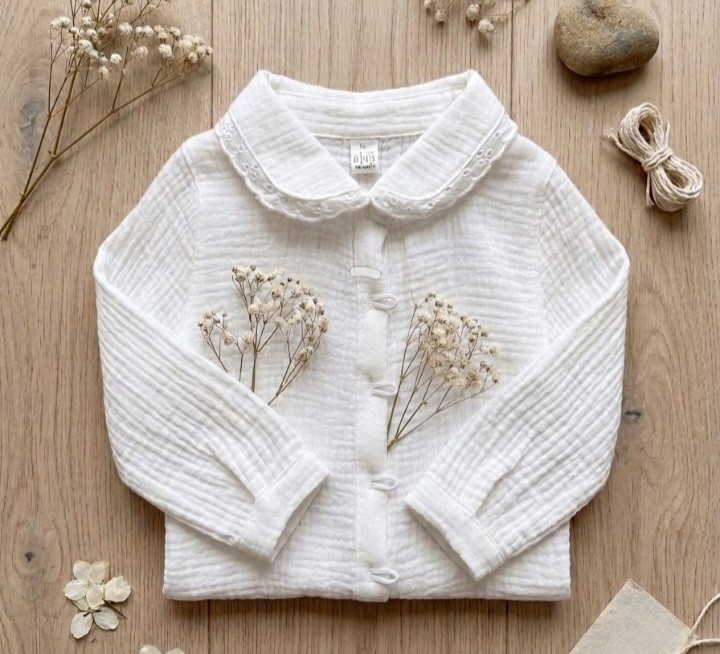 Camisa Beba 2 3 4 5 Coton - Imagen 2