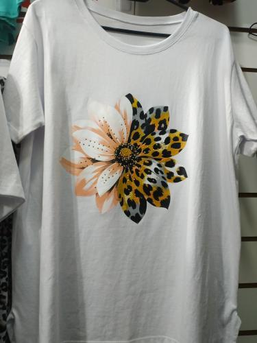 Remeras Amplias Strass