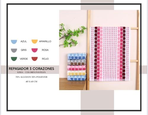 Repasador Corazón X12
