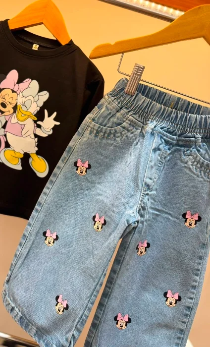 Jeans Minnie Rosa
