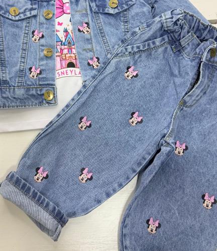 Jeans Minnie Rosa