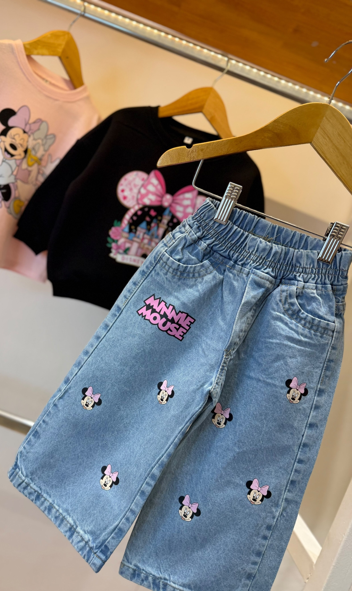Jeans Minnie Rosa - Imagen 3