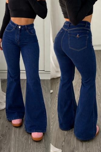 Jeans Flare Azul