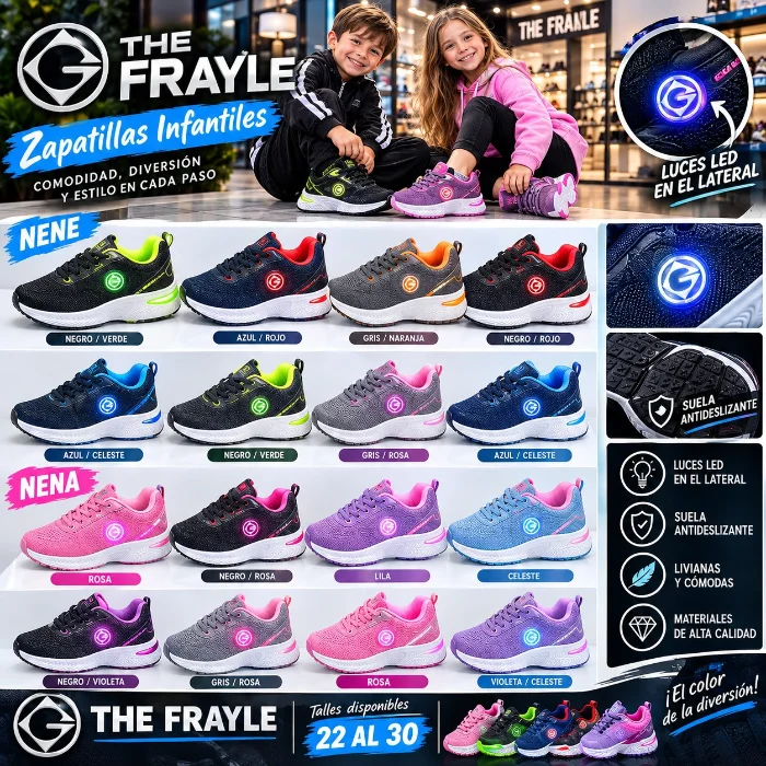 Zapatillas Niño y Nena