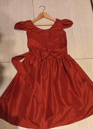 Vestido de Saten Opaco