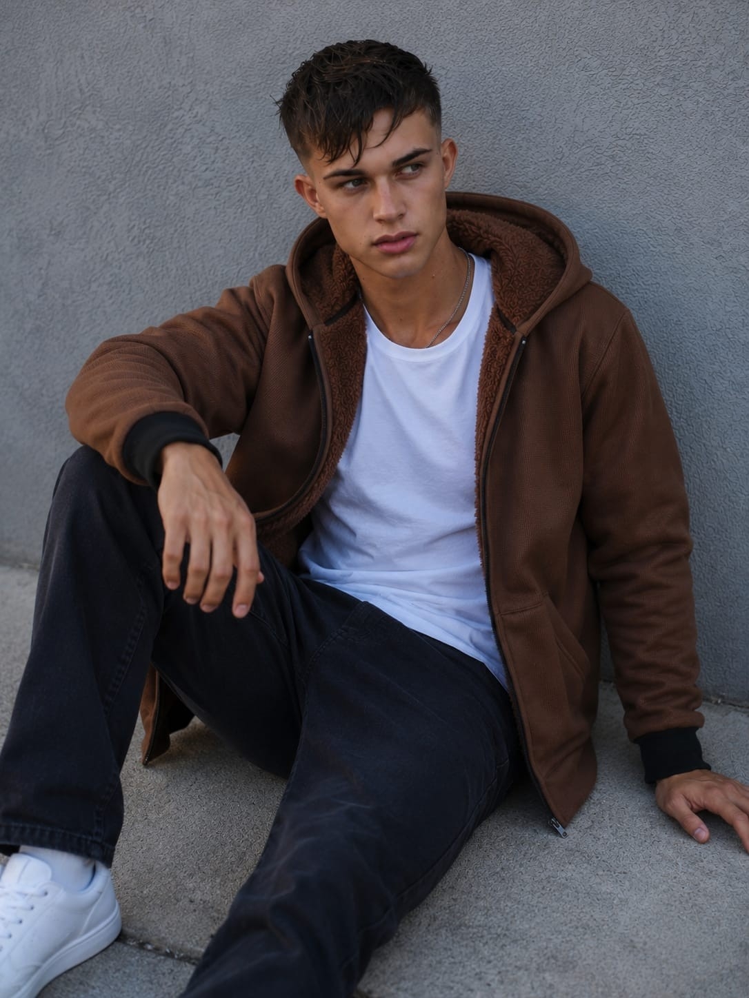 Campera Waffle C/piel - Imagen 9