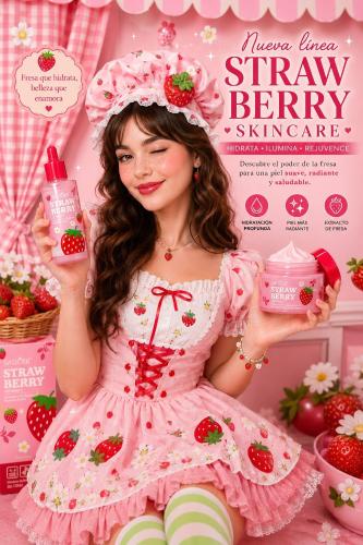 Crema Skin Care Frutilla Asiaticos Importados
