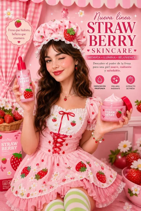 Crema Skin Care Frutilla Asiaticos Importados