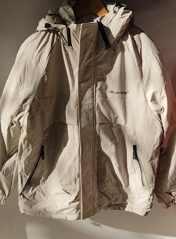 Campera Impermeable con Piel _ Yd - Imagen 2