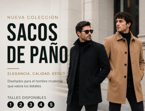 Saco de Paño Hombre
