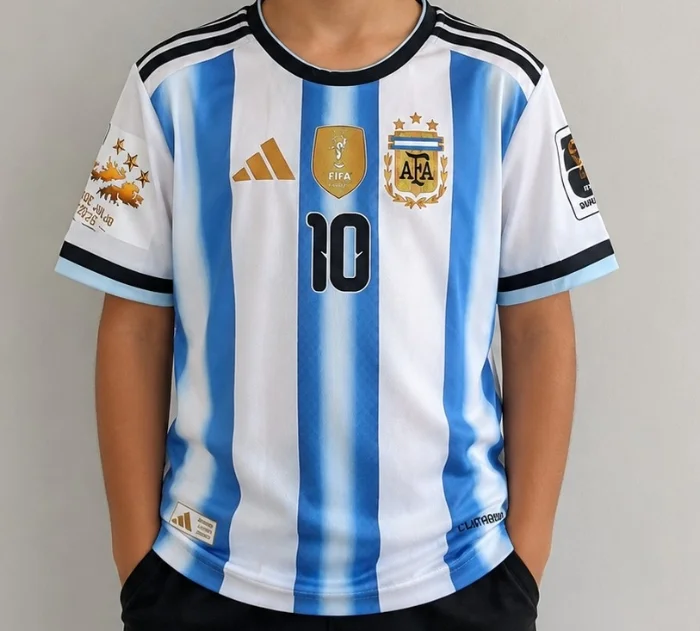 Camiseta Malvinas  Argentina Sublimadas 1 al 5