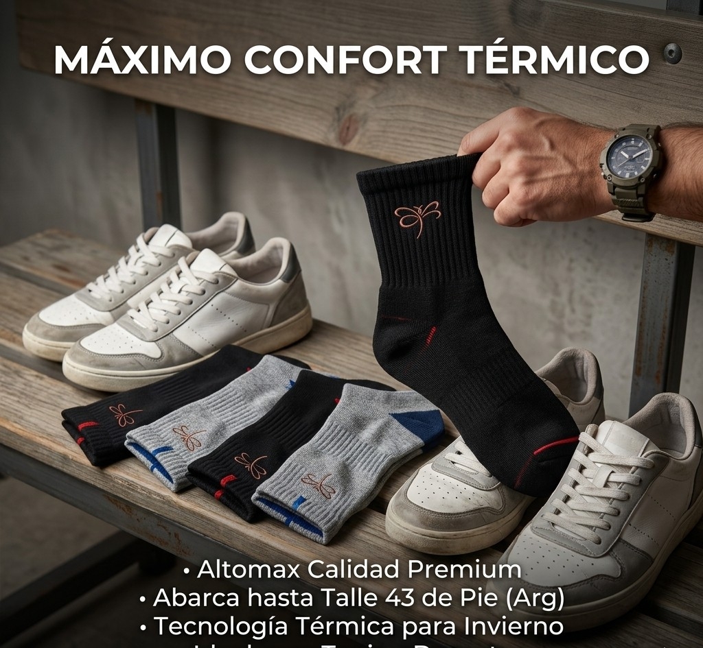 Medias Tenis Térmicas Altomax - Imagen 2
