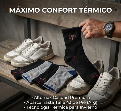 Medias Tenis Térmicas Altomax - Miniatura 2
