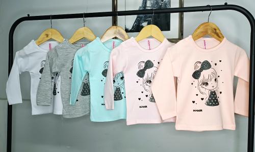 Camiseta Girl (algodon Peinado )