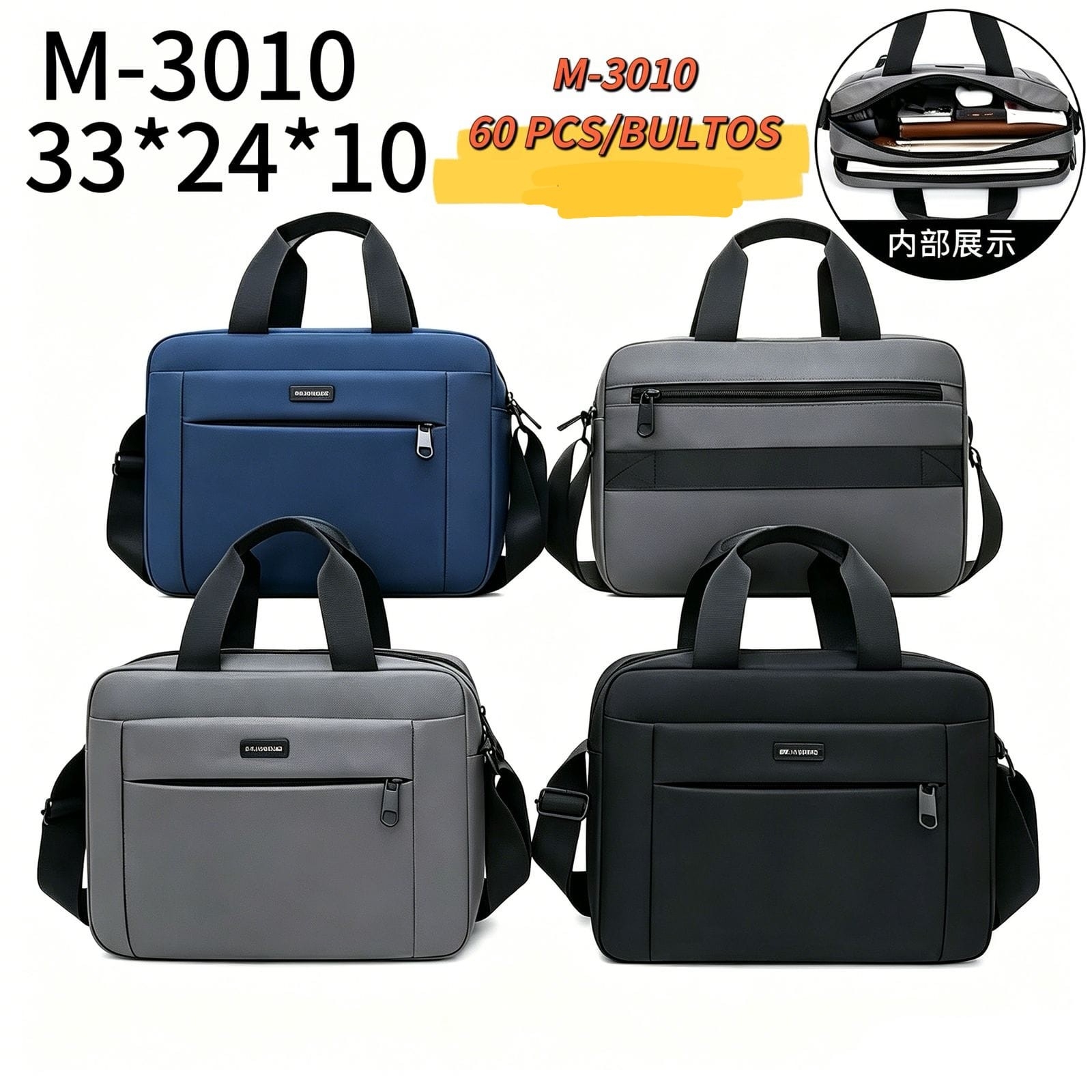 Morral Maletin Porta Netbook* Impermeable
doble Compartimiento Excelente Calidad - Imagen 1