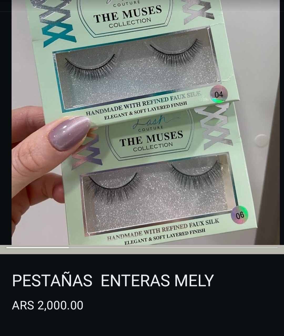 Pestañas Postizas Enteras - Imagen 2