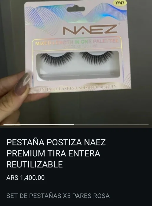 Pestañas Postizas Enteras