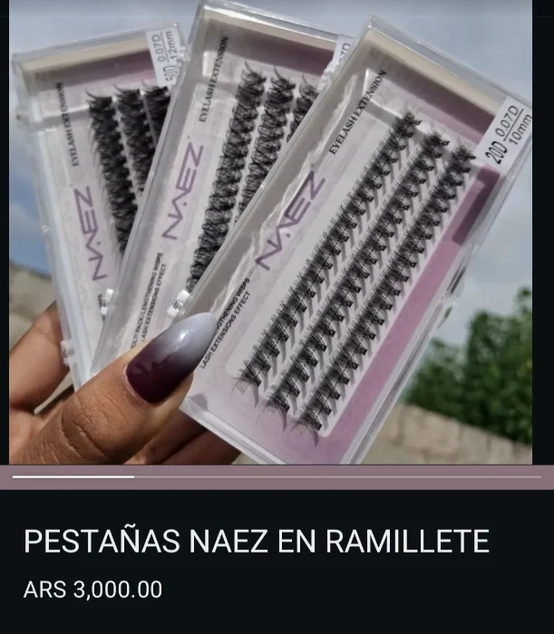 Pestañas  Ramillete
