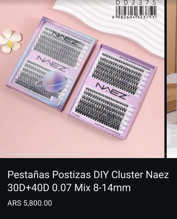Pestañas  Naez Ramillete