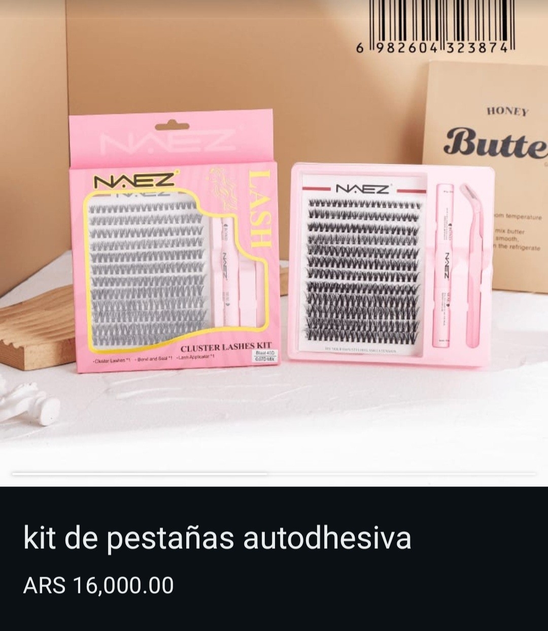 Kit de Pestañas  Pegamento + Pinza - Imagen 2