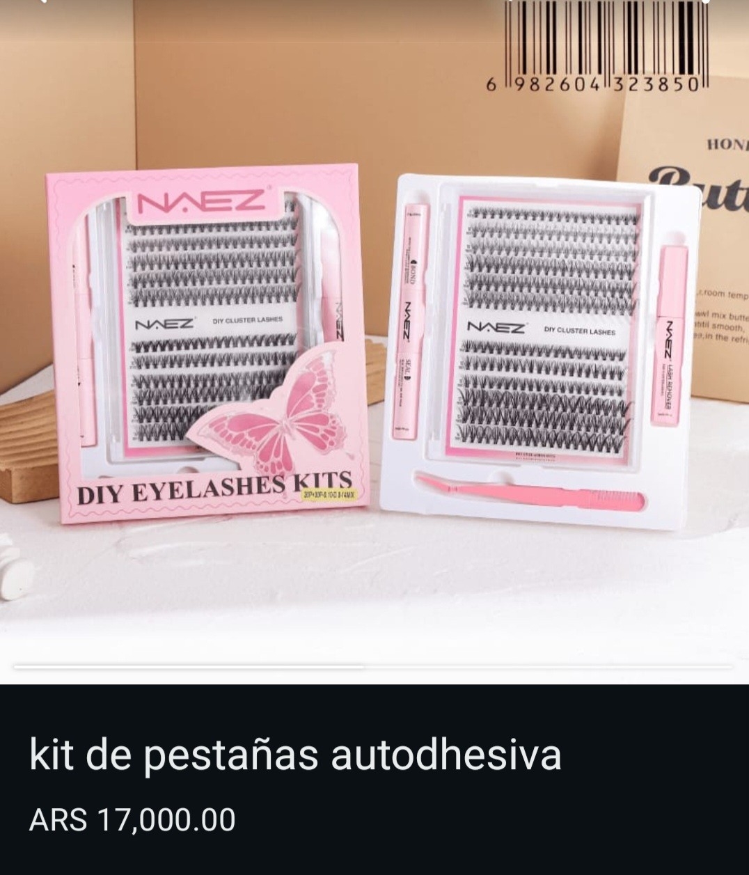 Kit de Pestañas  Pegamento + Pinza - Imagen 3
