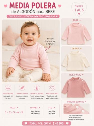 Media Polera de Beba