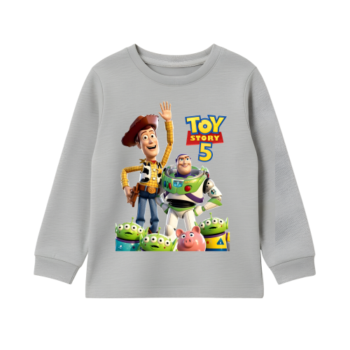 Cod: Toy Story 5- Remera de Bebe Manga Larga con Puños-algodon Peinado $ 6.500 - Miniatura 5