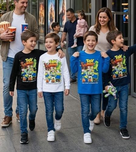 Camisetas para Nenes de Toy Story
