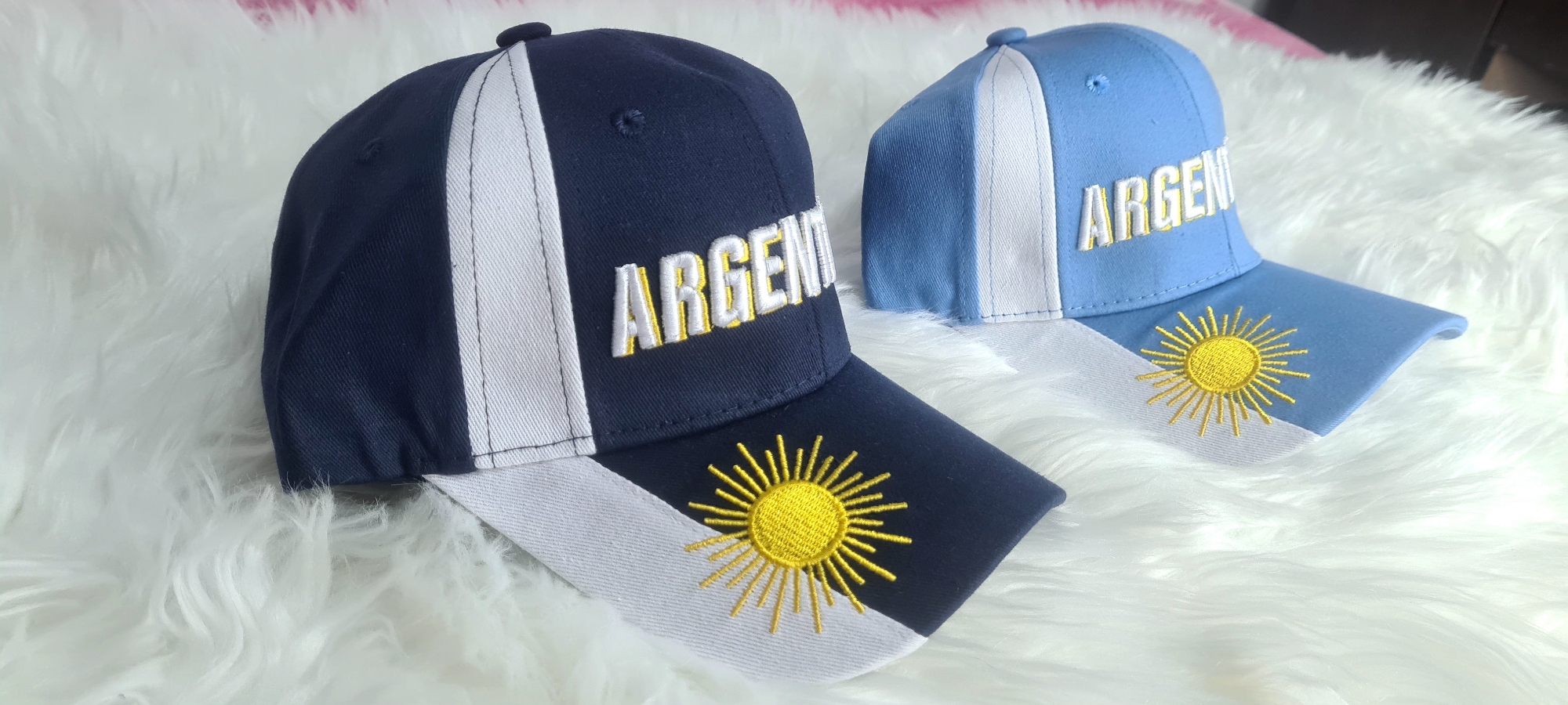 Gorras Argentina Bordadas - Imagen 6