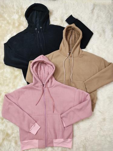 Campera Polar con Corderito