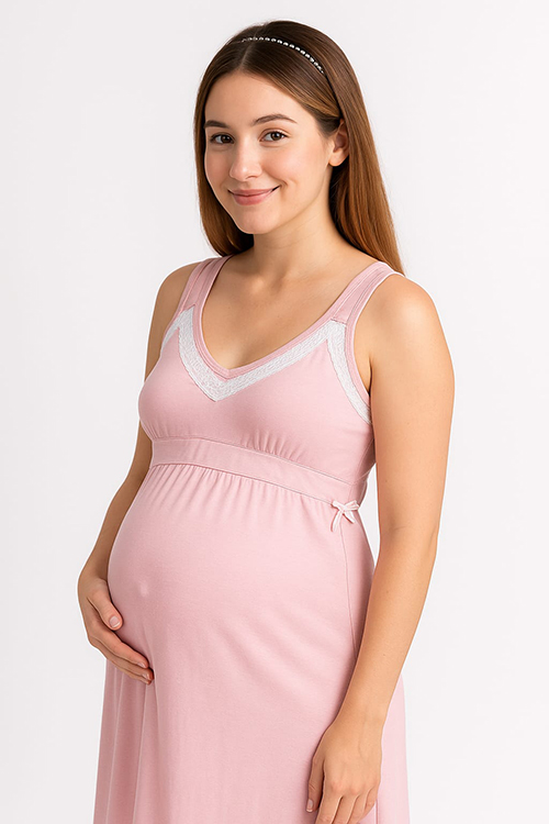 -camison Maternal Amamantar Liso Puntilla Puro Algodon - 5429%20ROSA.jpg
