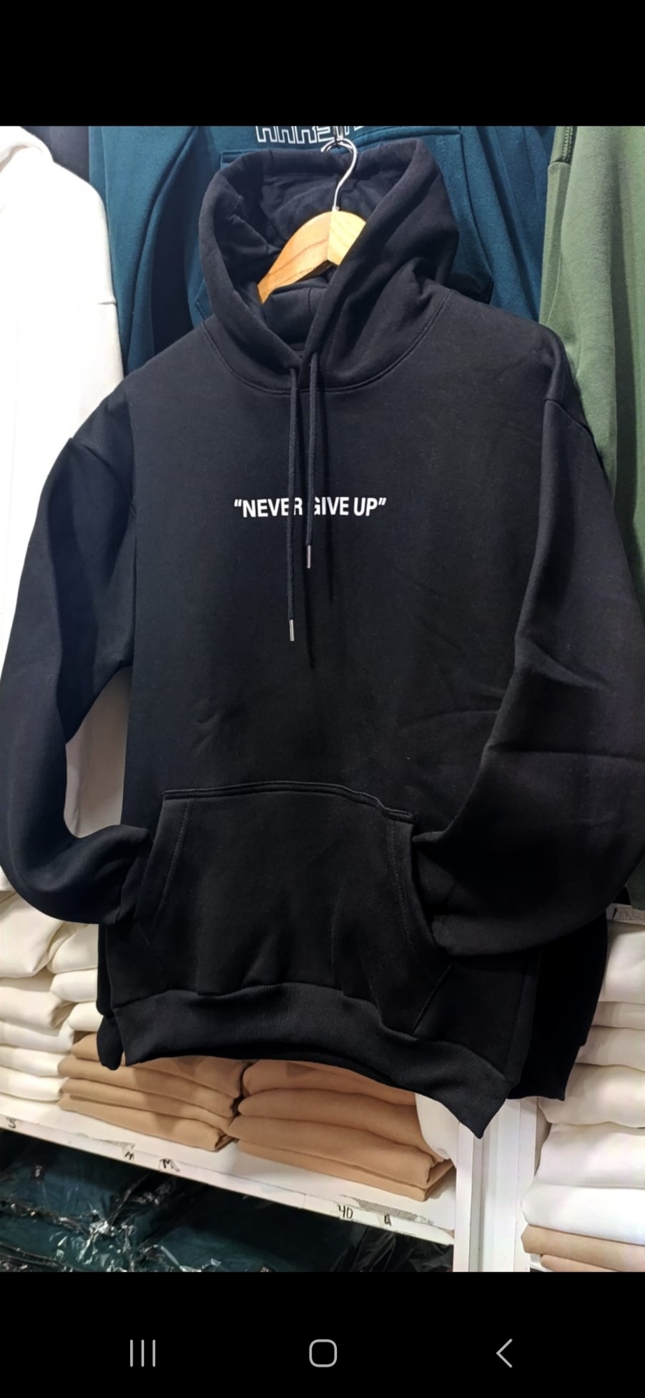 Buzos Never Give Up, Frisa Premiun - Imagen 5