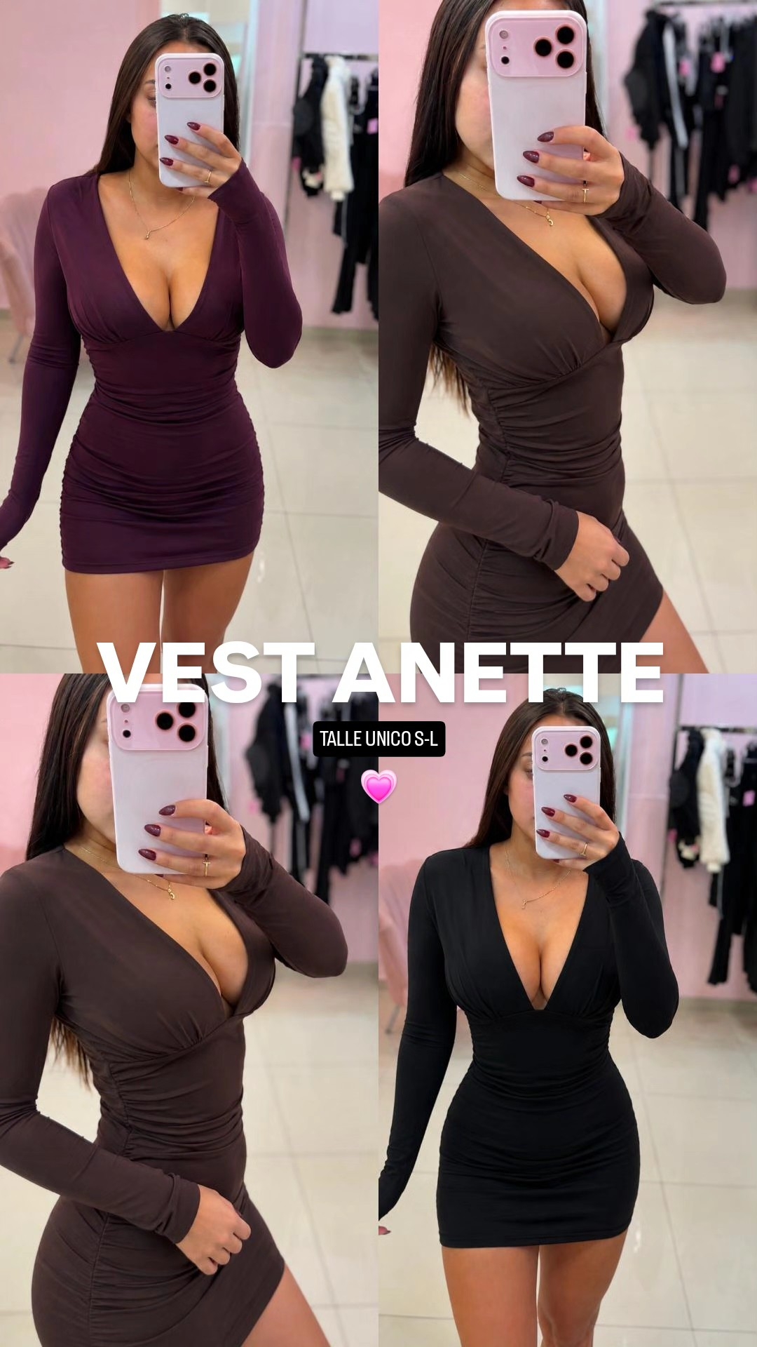 Vestido Escote V - Imagen 4