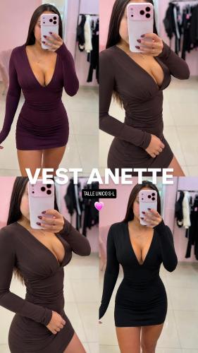 Vestido Escote V - Miniatura 4