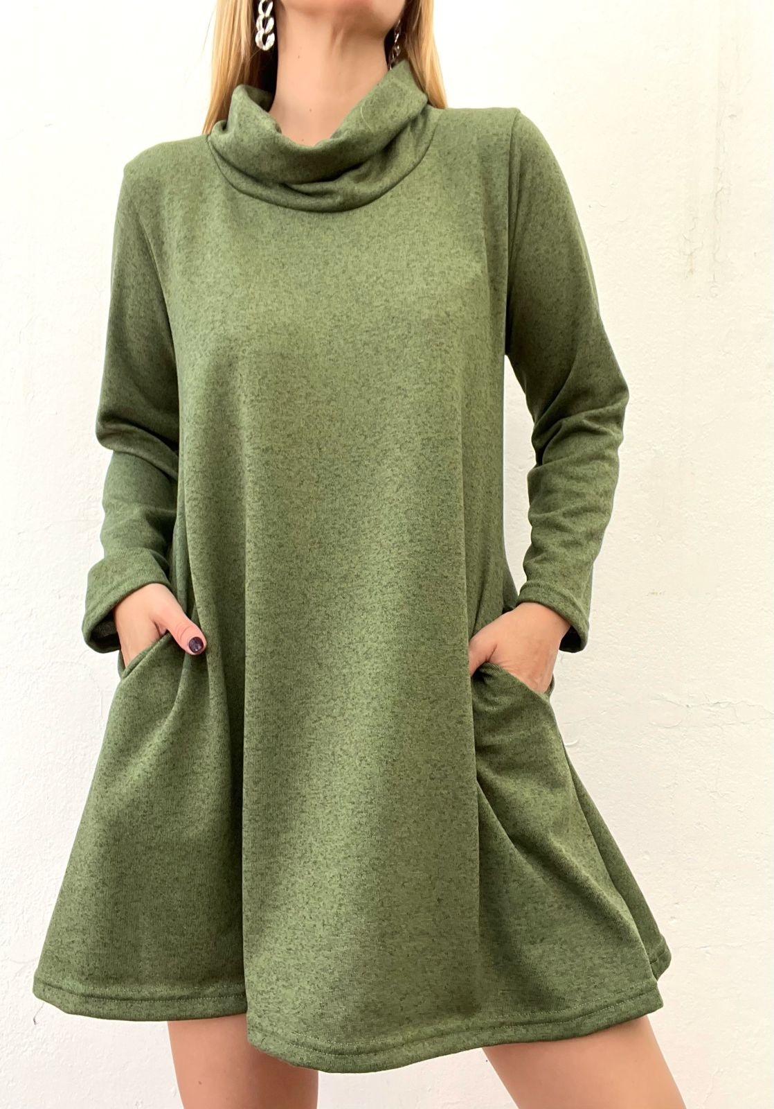 Poleron Lanilla Vestido - Imagen 1