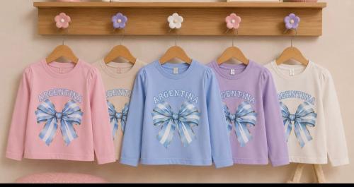Camiseta de Nena Argentina Premium