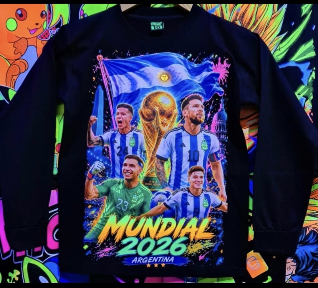 Camiseta de Nene Reflex Mundial Argentina - Imagen 3