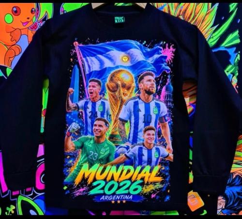 Camiseta de Nene Reflex Mundial Argentina - Miniatura 3