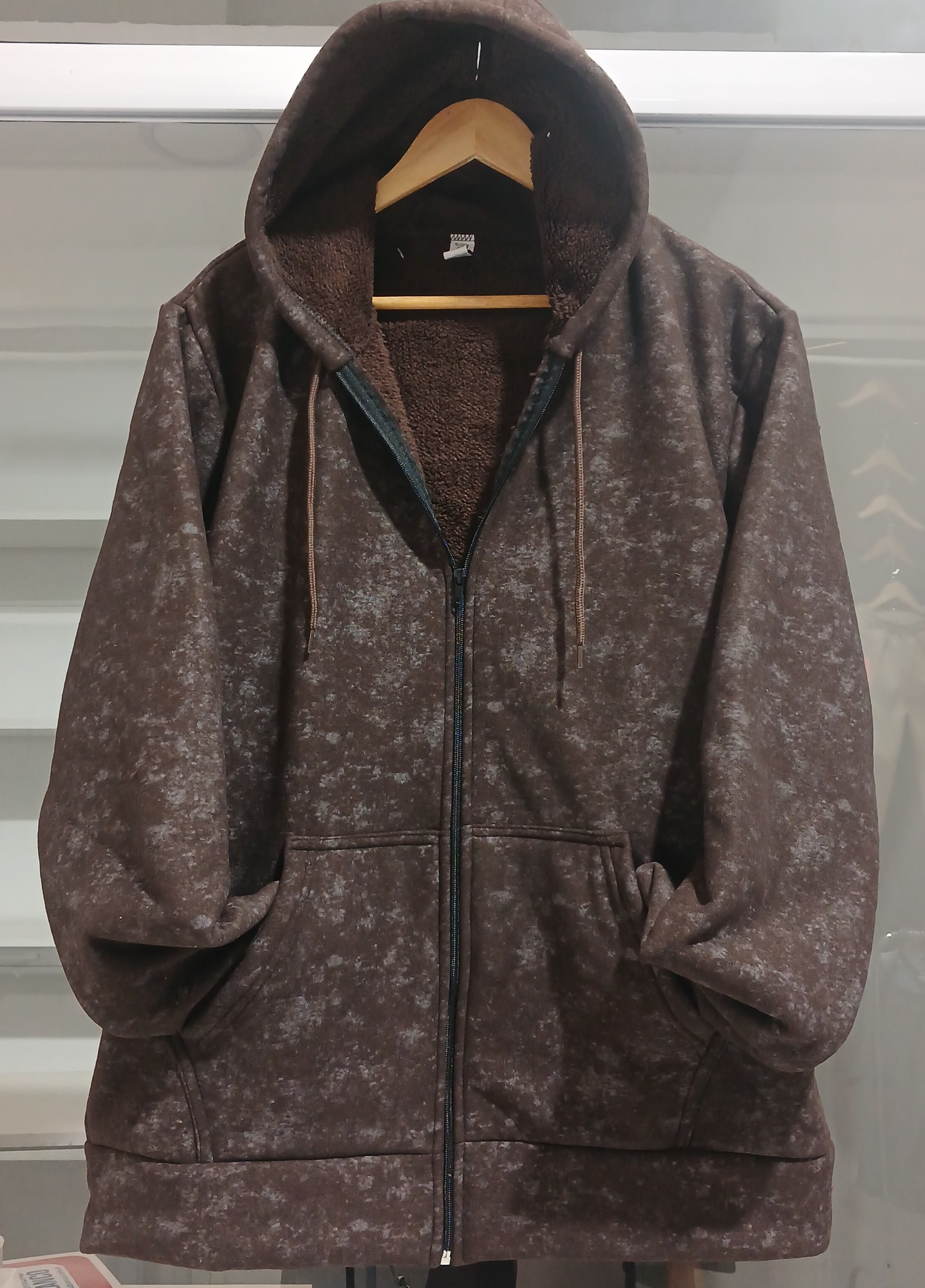 Campera Batik con Piel - Campera con Piel - Imagen 3