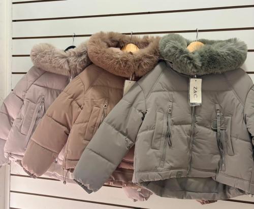 Puffers de Dama (gabardina) Peluche Desmontable