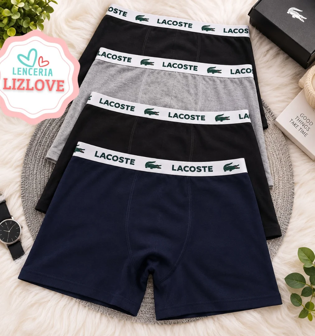 Boxer de Algodón Lacoste - Imagen 1